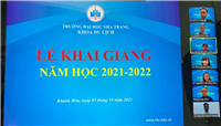 Khoa Du lịch tổ chức Lễ khai giảng năm học 2021 - 2022 