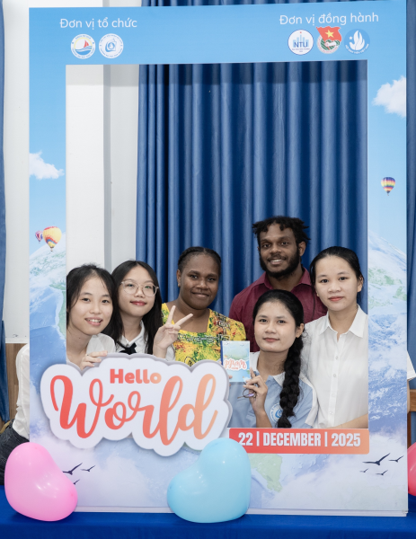 Giao lưu sinh viên quốc tế  “Hello World” - Không gian kết nối đa văn hóa tại Trường Đại học Nha Trang
