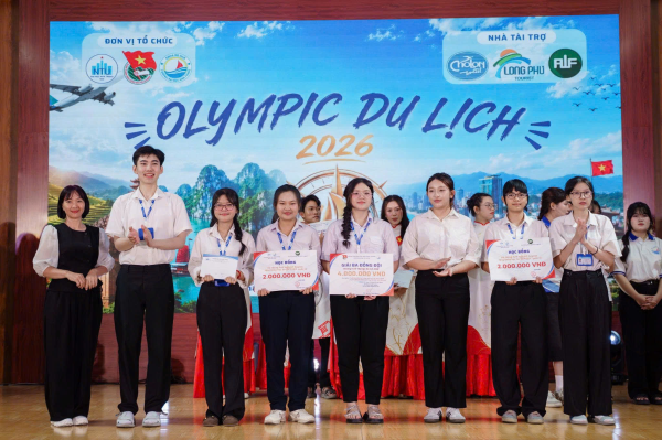 Chương trình Olympic Du lịch 2026 - Bản lĩnh sinh viên Du lịch