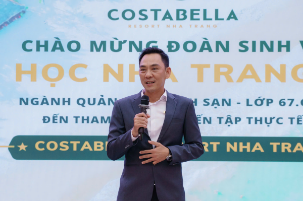 Sinh viên ngành QTKS Chương trình Đặc biệt trải nghiệm học tập thực tế tại CostaBella Resort Nha Trang