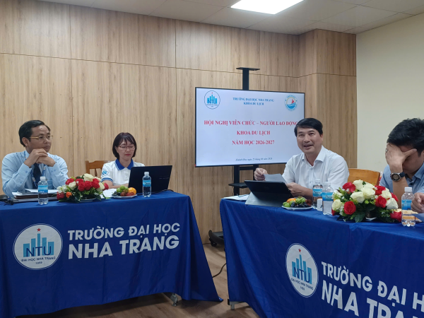 Hội nghị viên chức, người lao động Khoa Du lịch  Năm học 2026–2027
