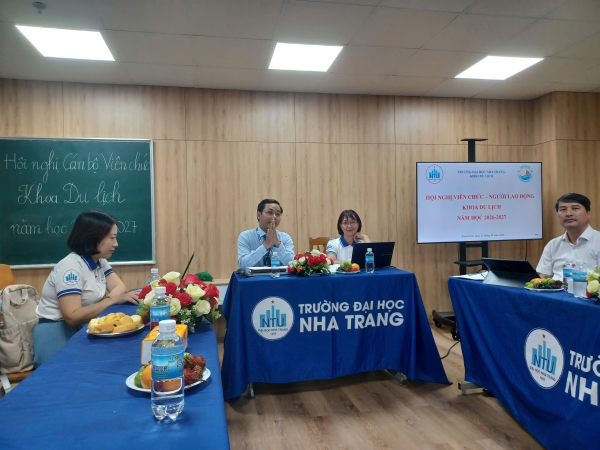 Hội nghị viên chức, người lao động Khoa Du lịch  Năm học 2026–2027