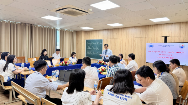 Hội nghị viên chức, người lao động Khoa Du lịch  Năm học 2026–2027