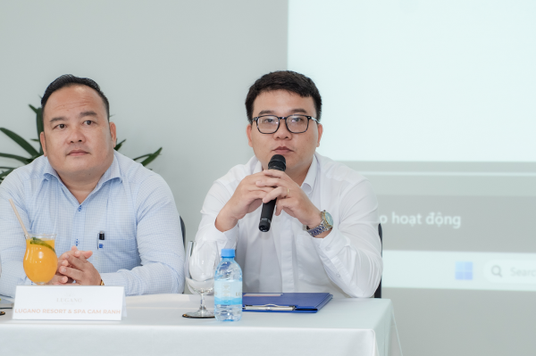 Sinh viên Khoa Du lịch tham quan, trải nghiệm thực tế tại Lugano Resort & Spa Cam Ranh