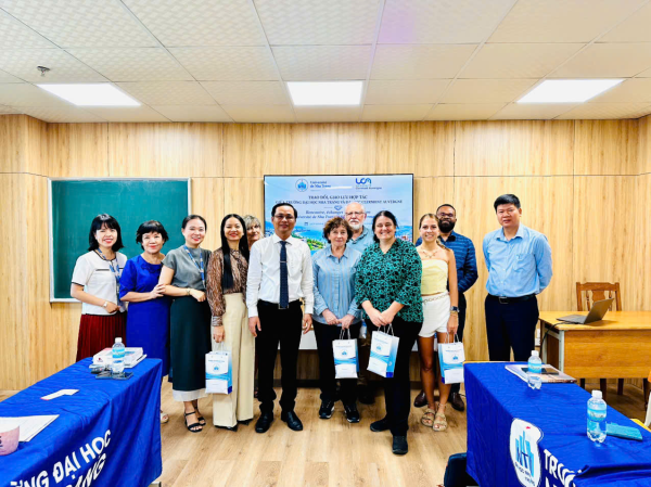 Trường Đại học Nha Trang trao đổi hợp tác với Trường Đại học Clermont Auvergne, Pháp