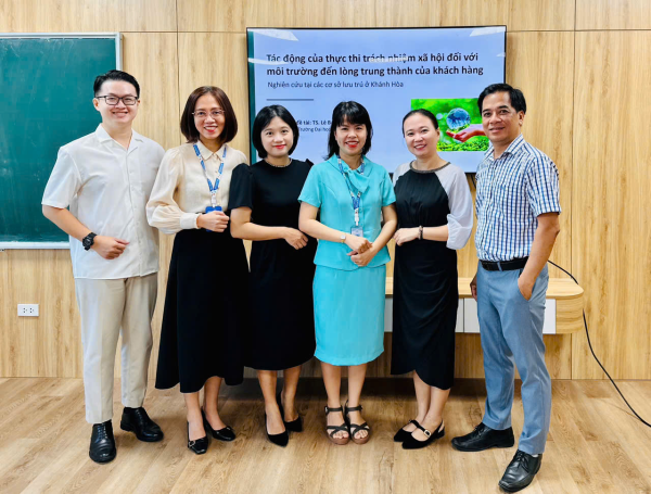 Khoa Du lịch tổ chức nghiệm thu đề tài nghiên cứu khoa học cấp Trường