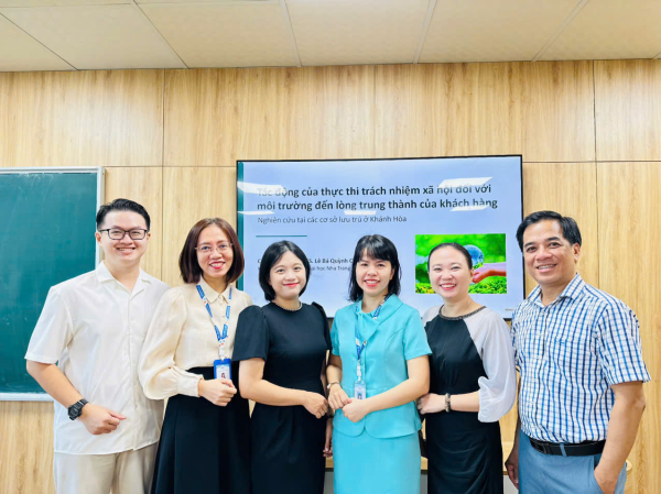 Khoa Du lịch tổ chức nghiệm thu đề tài nghiên cứu khoa học cấp Trường