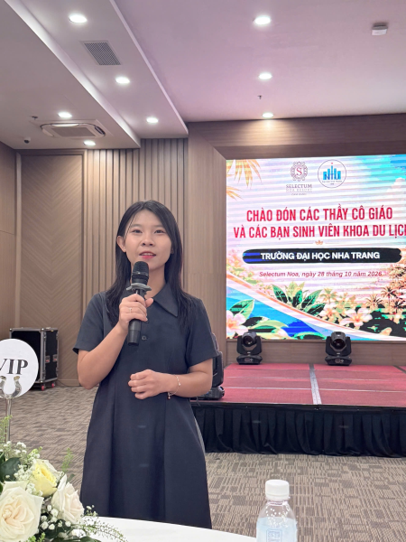 Sinh viên K68 trải nghiệm thực tế tại Selectum Noa Resort Cam Ranh 