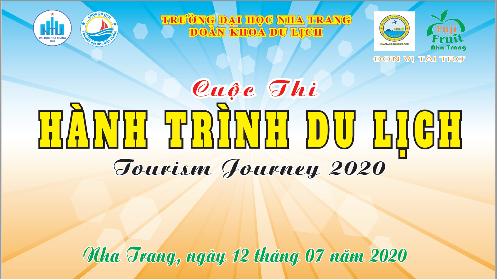 Hành trình Du lịch 2020 – Nhiệt huyết và trí truệ sinh viên Ngành Du lịch 