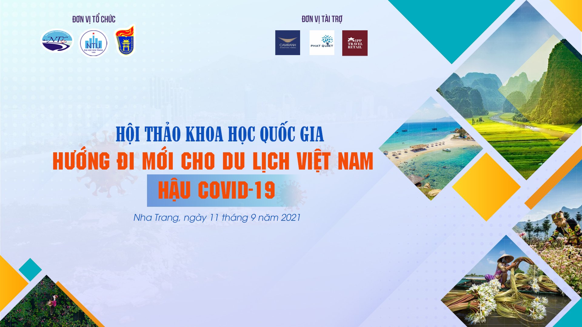 Hội thảo Quốc gia trực tuyến về "Hướng đi mới cho du lịch Việt Nam hậu Covid-19"