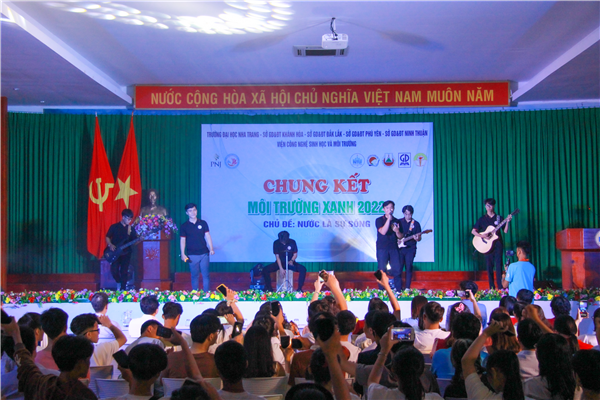 Trường Đại học Nha Trang tổ chức Cuộc thi Môi trường Xanh 2022 - Nước là sự sống