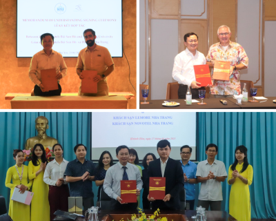 Khoa Du lịch Trường Đại học Nha Trang tăng cường hợp tác với các khách sạn, khu nghỉ dưỡng tại Khánh Hòa và Phú Yên