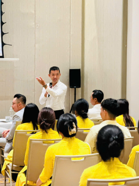 SINH VIÊN NĂM THỨ NHẤT NGÀNH QTKS CHƯƠNG TRÌNH ĐẶC BIỆT THAM GIA HỌC TẬP THỰC TẾ TẠI ALMA RESORT