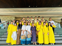SINH VIÊN NĂM THỨ NHẤT NGÀNH QTKS CHƯƠNG TRÌNH ĐẶC BIỆT THAM GIA HỌC TẬP THỰC TẾ TẠI ALMA RESORT