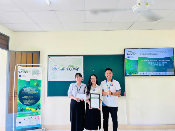 Chung kết Cuộc thi Khởi nghiệp Du lịch Sinh thái dành cho sinh viên ECOViP 2025